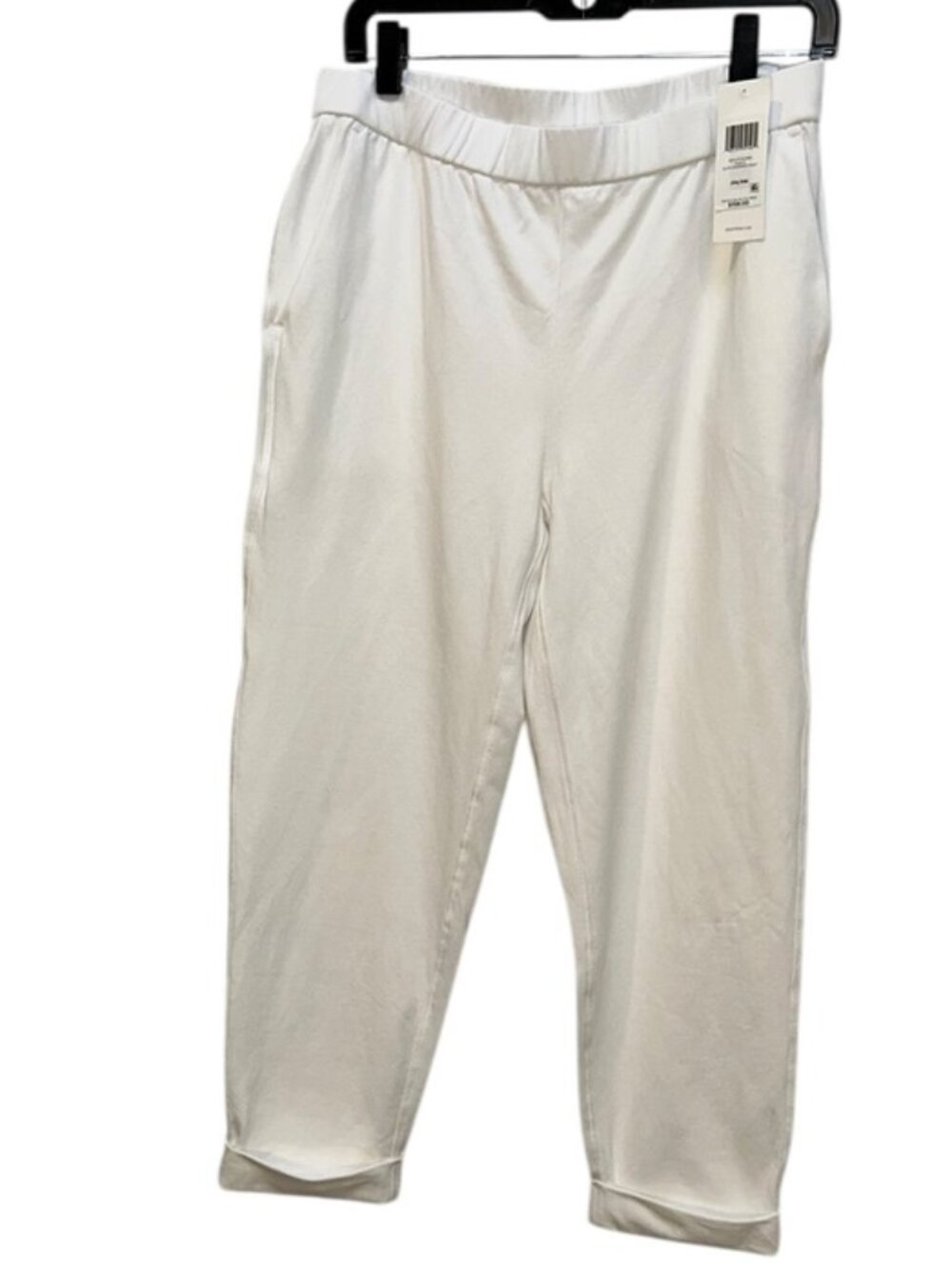 Eileen Fisher petite NEW NWT white slim cropped pants M